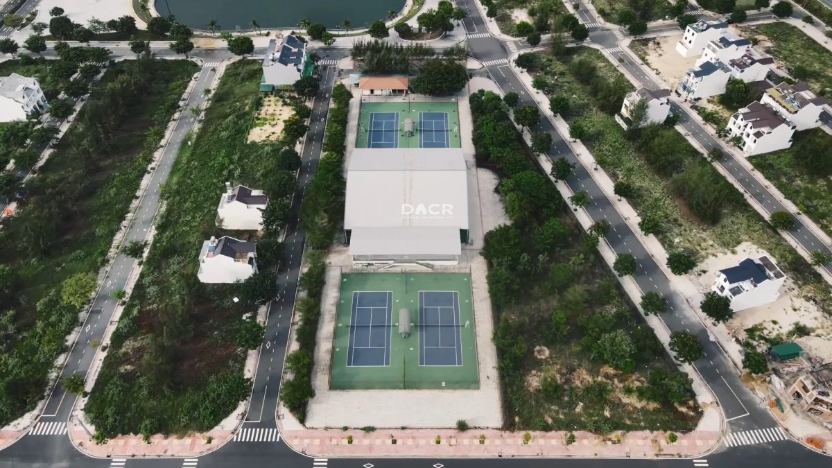 Khu Tennis tại Golden Bay 1 Cam Ranh