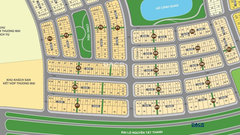 mặt bằng golden bay 602 khu A D