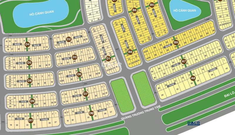 mặt bằng golden bay 602 khu quảng trường trung tâm