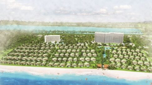 phối cảnh movenpick cam ranh