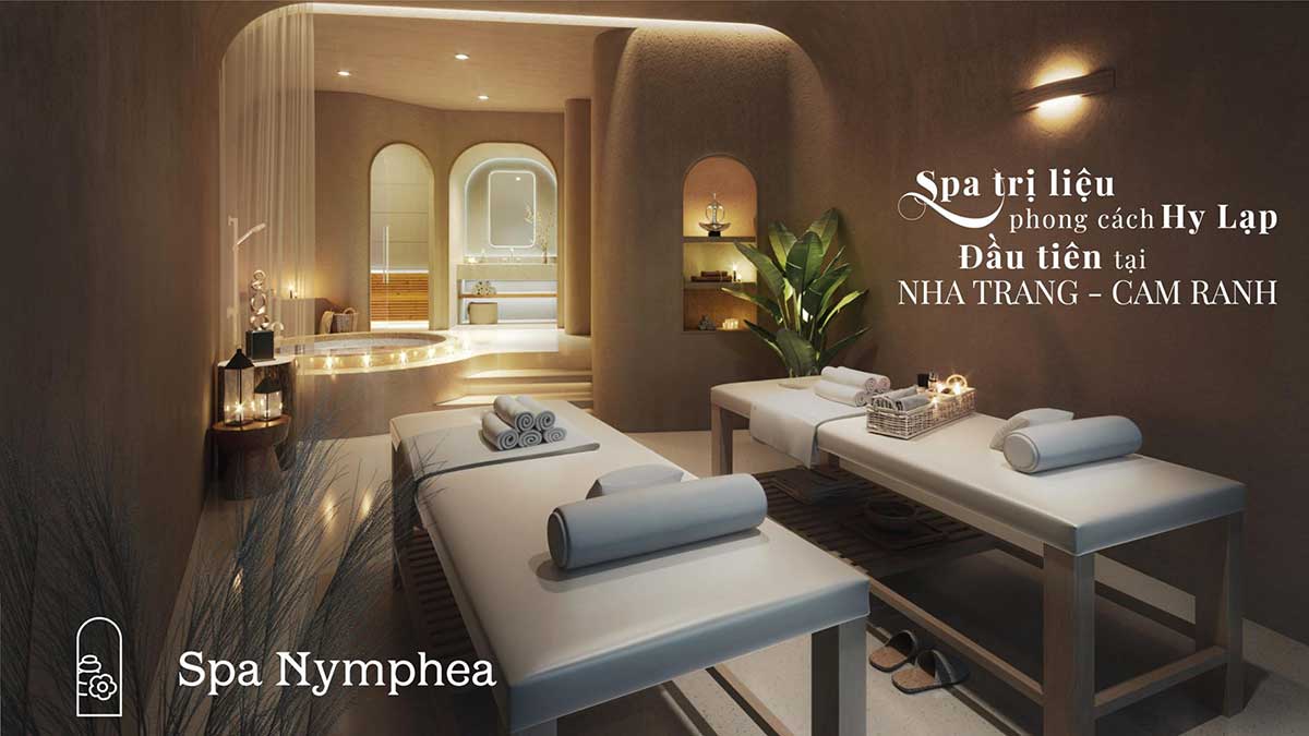 Spa Nymphe - Trị liệu theo phong cách Hy Lạp