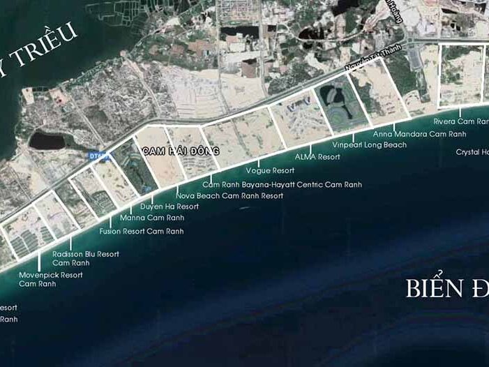 dự án nghỉ dưỡng cam ranh