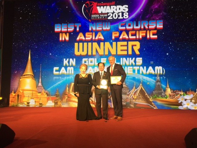 kn golf links đạt giải asian golf awards