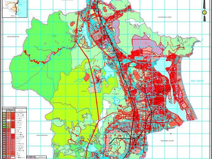bản đồ quy hoạch sử dụng đất Cam Lâm đến năm 2030