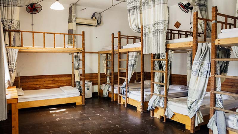 phòng dom tại villa đảo hoa vàng