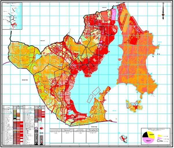 Bản đồ quy hoạch sử dụng đất Tp Cam Ranh