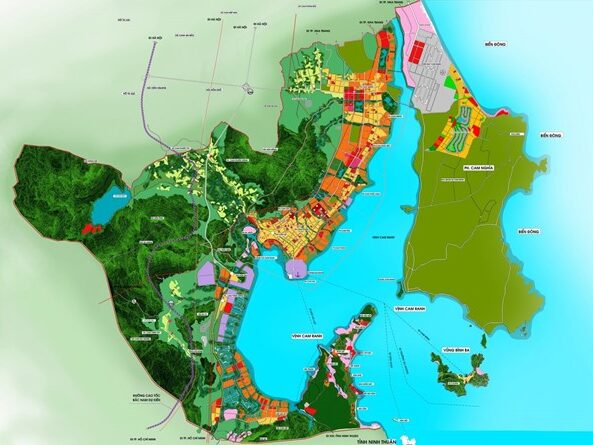 bản đồ Cam Ranh