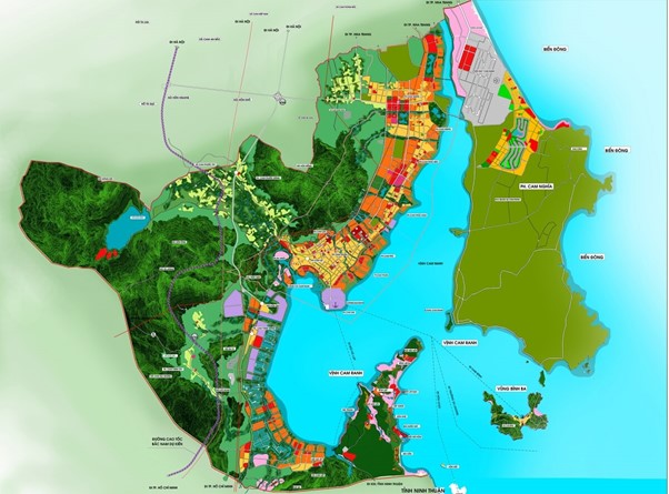 bản đồ Cam Ranh