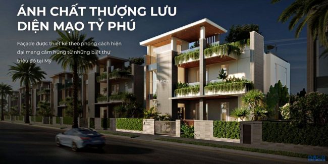 Phối cảnh căn biệt thự điển hình trong Para Hera Phối cảnh căn biệt thự điển hình trong Para Hera