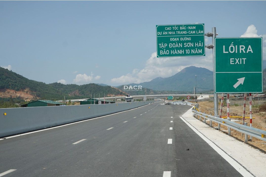 Cao tốc Nha Trang Cam Lâm được tập đoàn Sơn Hải bảo hành 10 năm