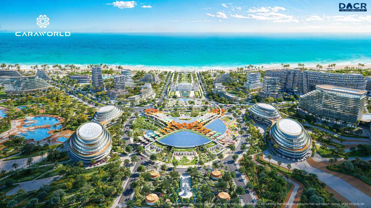 Quảng trường trung tâm Cara World Cam Ranh