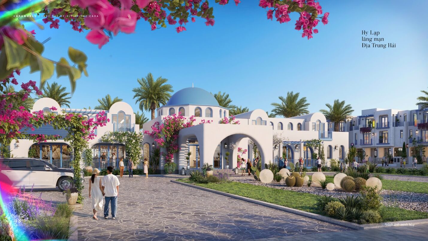 Hy Lạp lãng mạn với phong cách địa trung hải tại SongTown