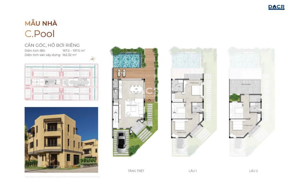 Mẫu Maroc 1 Căn góc – Hồ bơi riêng-duancamranhvn