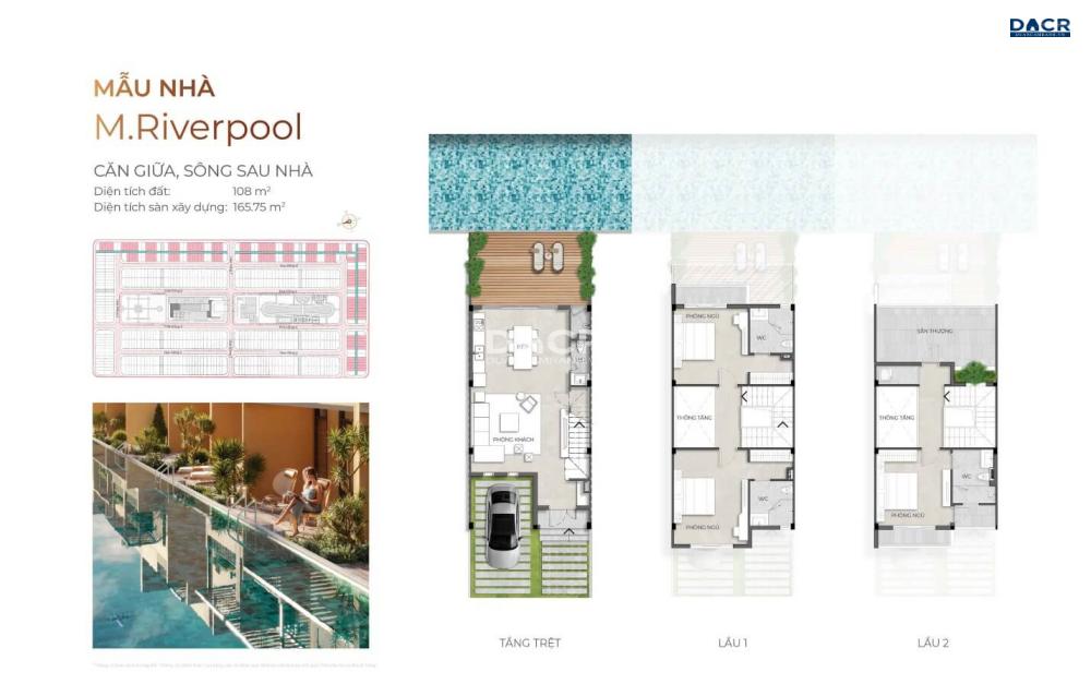 Mẫu Maroc 3 M.Riverpool Căn giữa – Sông sau nhà-duancamranhvn