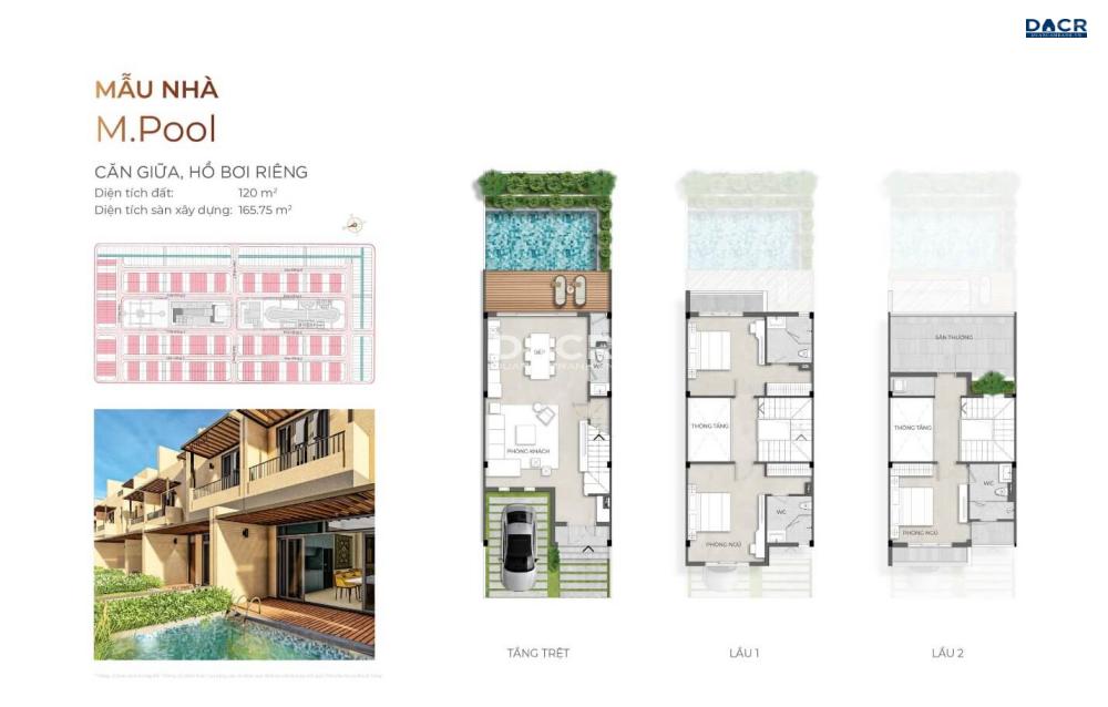 Mẫu Maroc 4 M.Pool Căn giữa – Hồ bơi riêng-duancamranhvn