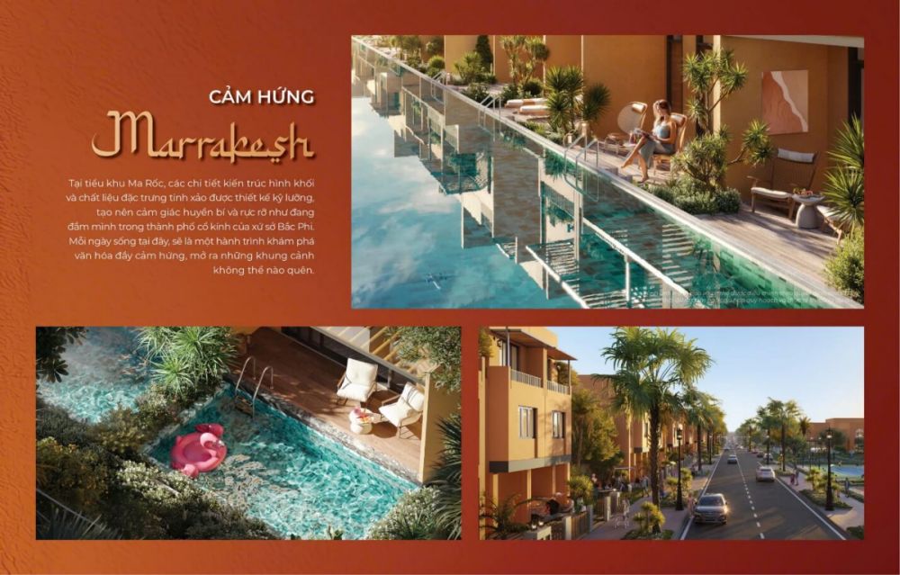 ngon ngu thiet ke maroc tai du an Song Town