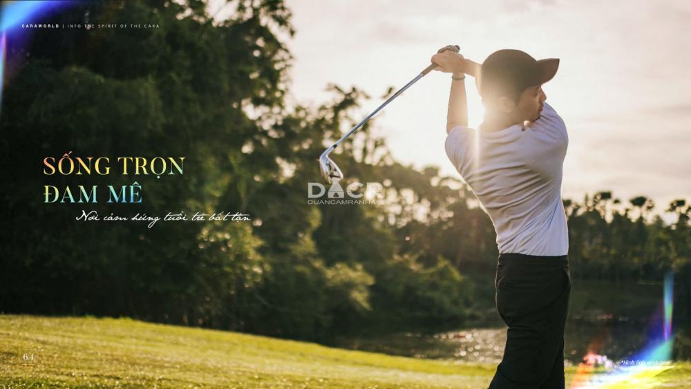 sống trọn vẹn đam mê với golf