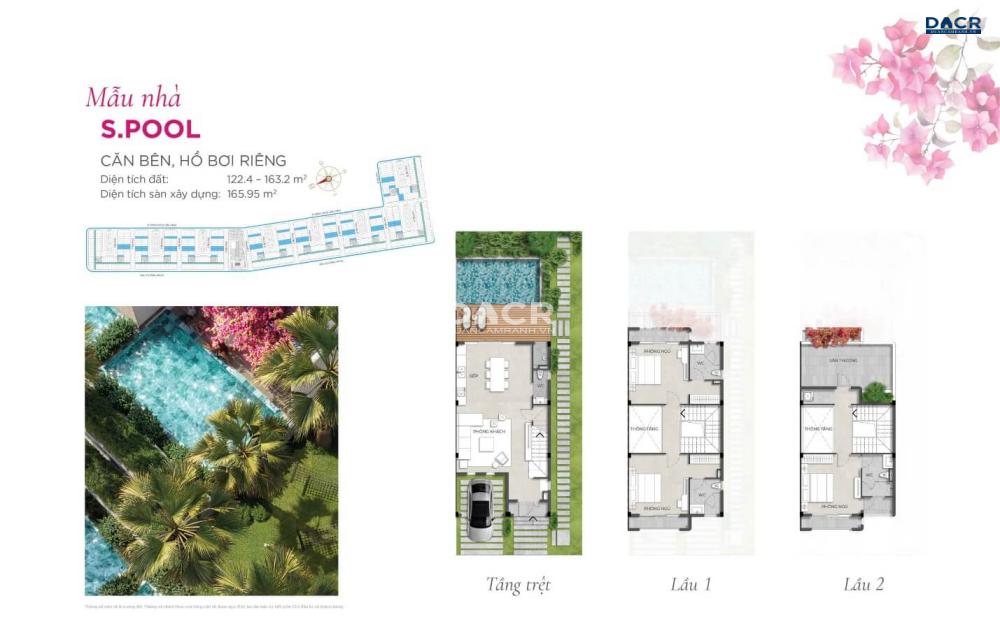 Mẫu Hy Lạp 4 S.Pool Căn bên – Hồ bơi riêng