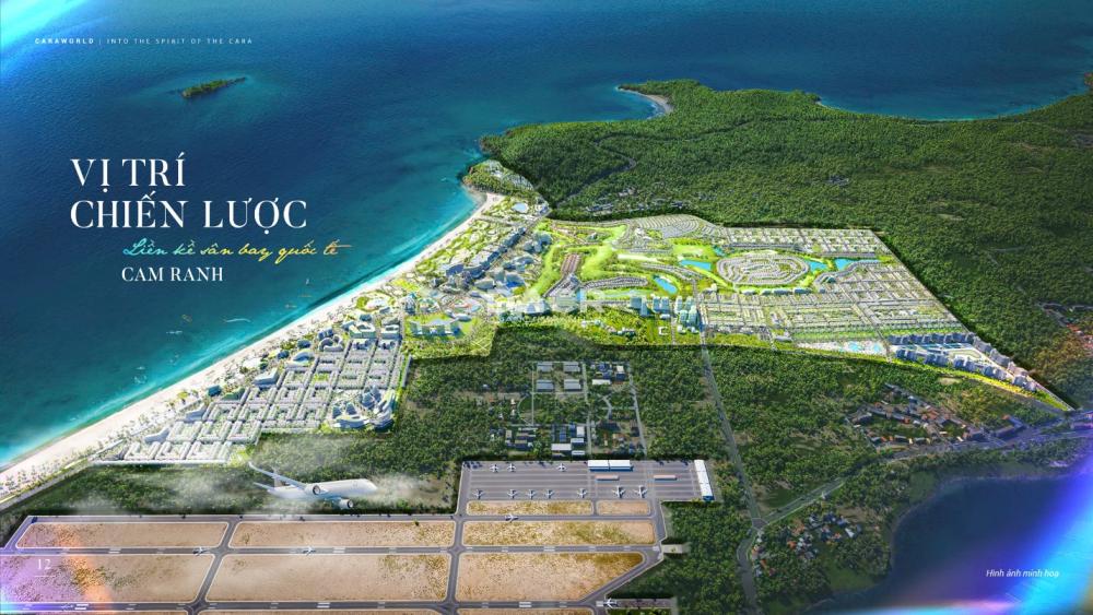 vị trí chiến lược tại caraworld cam ranh