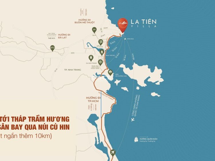 vị trí la tien villa nha trang