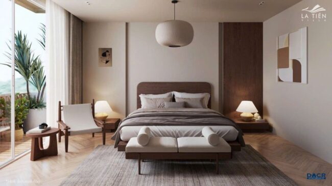 Mẫu T2 Phòng ngủ – Nội thất bàn giao La Tiên Villa Nha Trang Mẫu T2 Phòng ngủ - Nội thất bàn giao La Tiên Villa Nha Trang