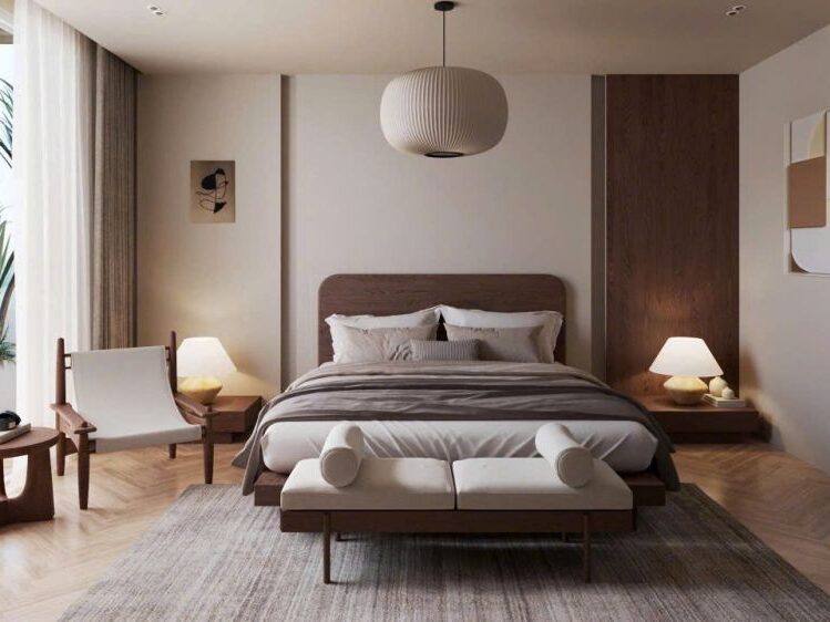 Mẫu T2 Phòng ngủ - Nội thất bàn giao La Tiên Villa Nha Trang