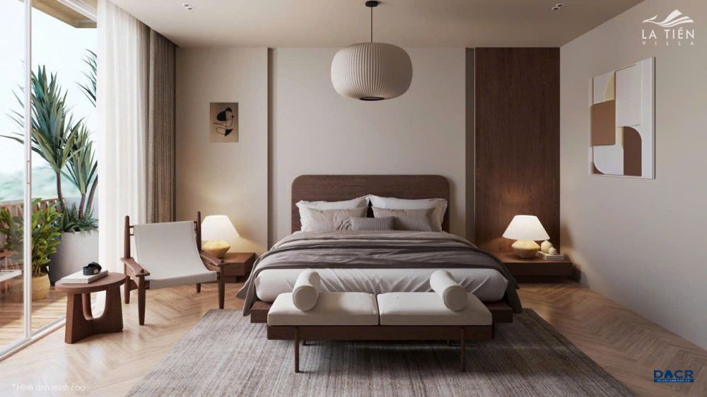 Mẫu T2 Phòng ngủ - bàn giao nội thất La Tiên Villa Nha Trang