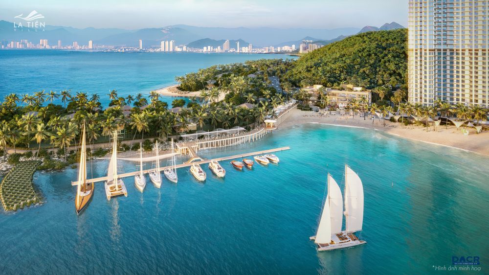 Tiện Ích La Tiên Villa Nha Trang - Bến du thuyền hạng sang