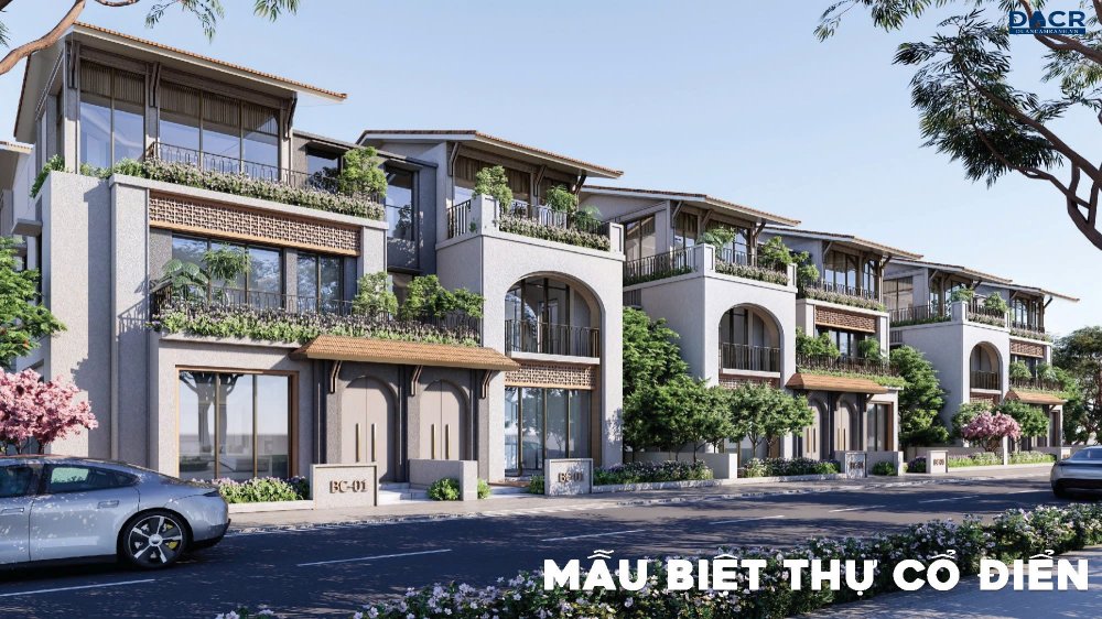 mẫu biệt thự cổ điển tại Charmora City