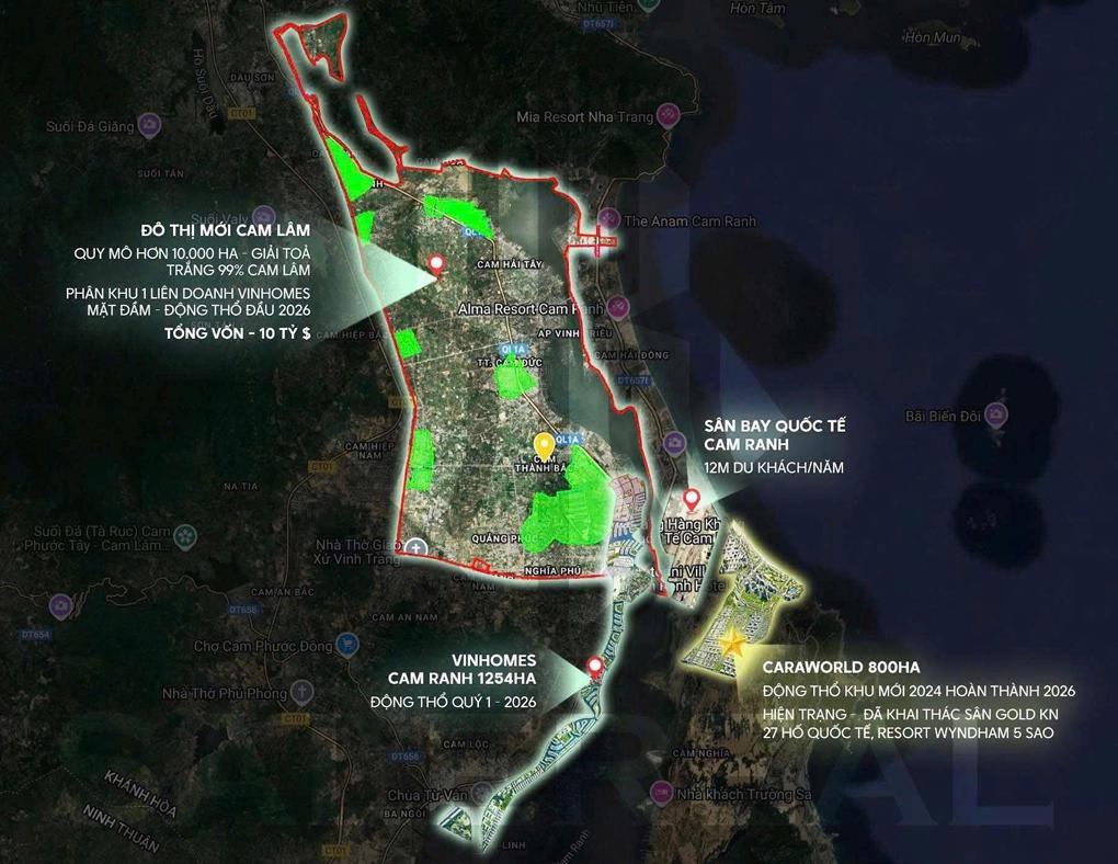 Lý do đầu tư Caraworld Cam Ranh - 'Chân sóng' của BĐS Khánh Hòa