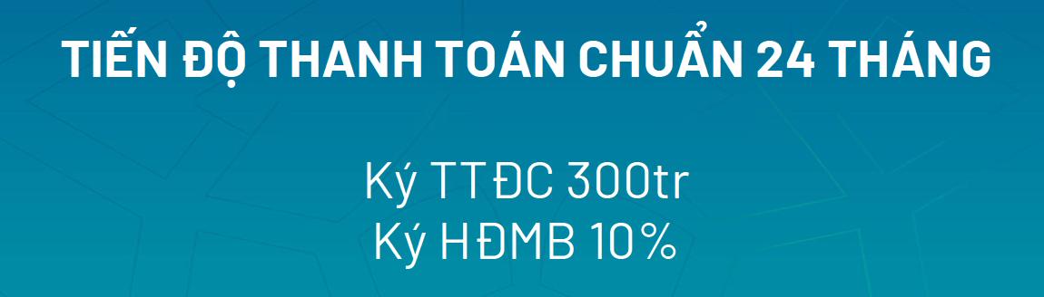 Lý do đầu tư Caraworld Cam Ranh - tiến độ thanh toán chuẩn